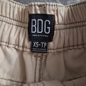 BDG Women's Tan and Cream 100% Cotton Cargo Joggers